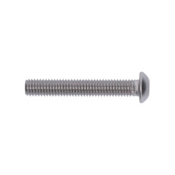 Nerezová skrutka (M6x30mm) polguľatá  hlava, imbus, DIN7380 /AISI316 /A4 Nerezová skrutka (M6x30mm) polguľatá  hlava, imbus, DIN7380 /AISI316 /A4